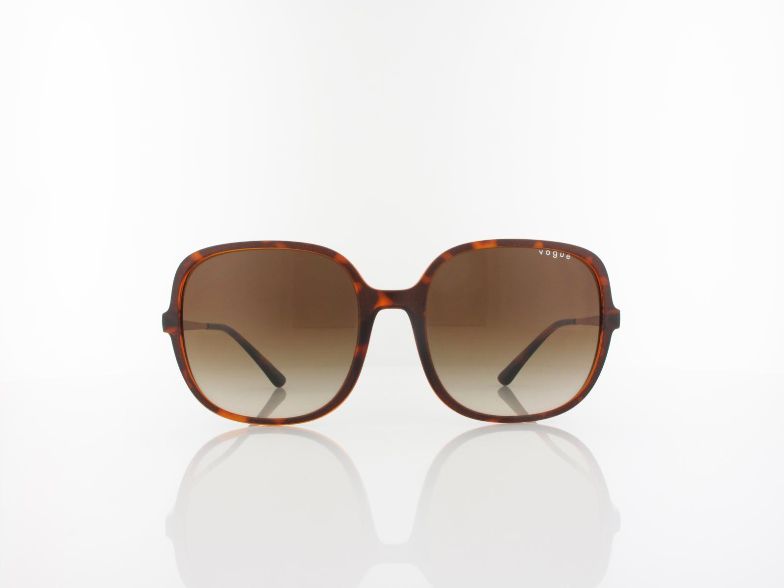 Vogue eyewear | VO5405S 238613 57 | top havana transparent brown / brown gradient