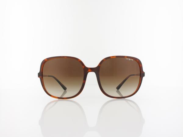 Vogue eyewear | VO5405S 238613 57 | top havana transparent brown / brown gradient
