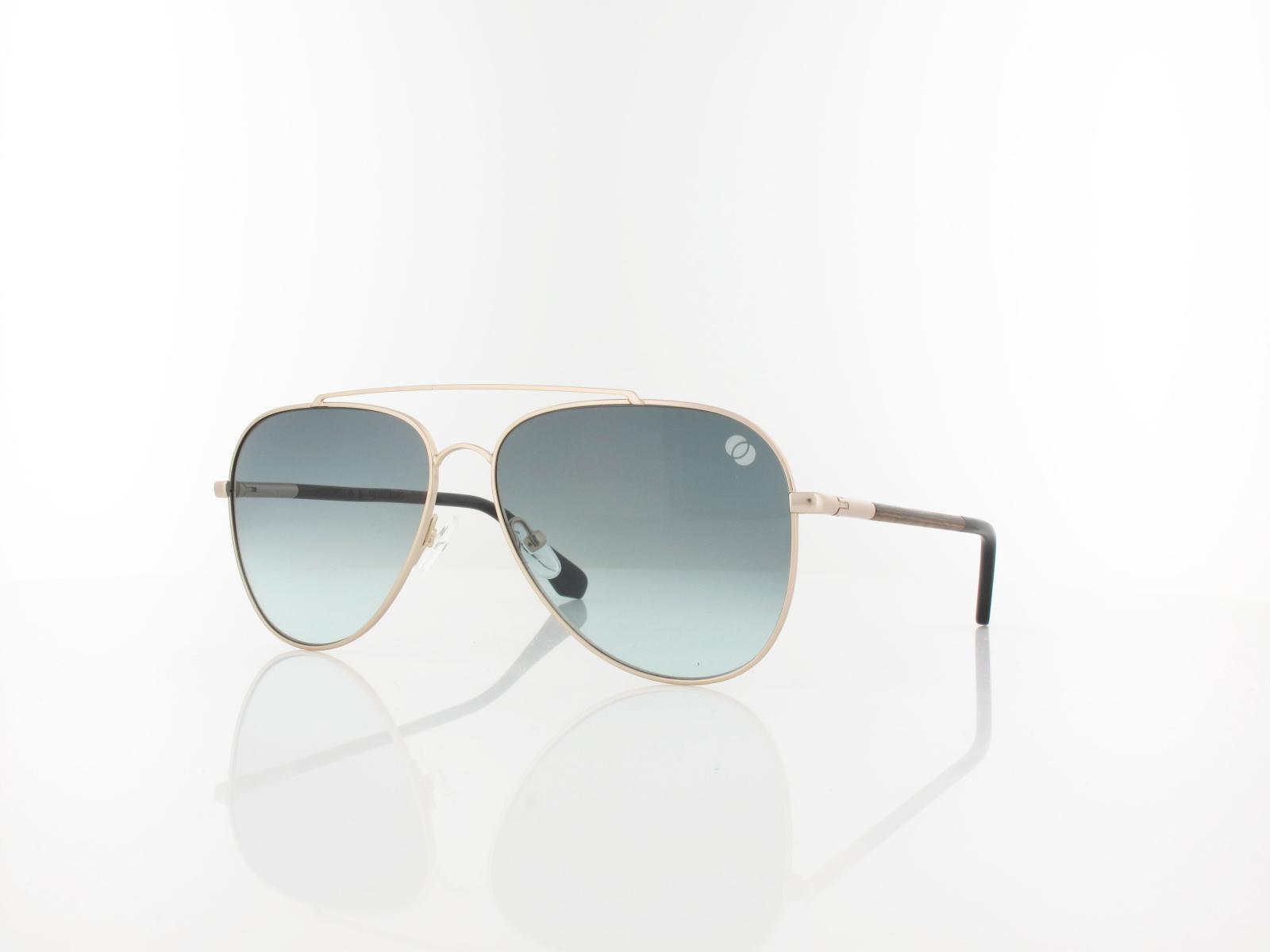 Wood Fellas | Nesselburg 10784 5898 58 | goldmetal walnut / green gold gradient