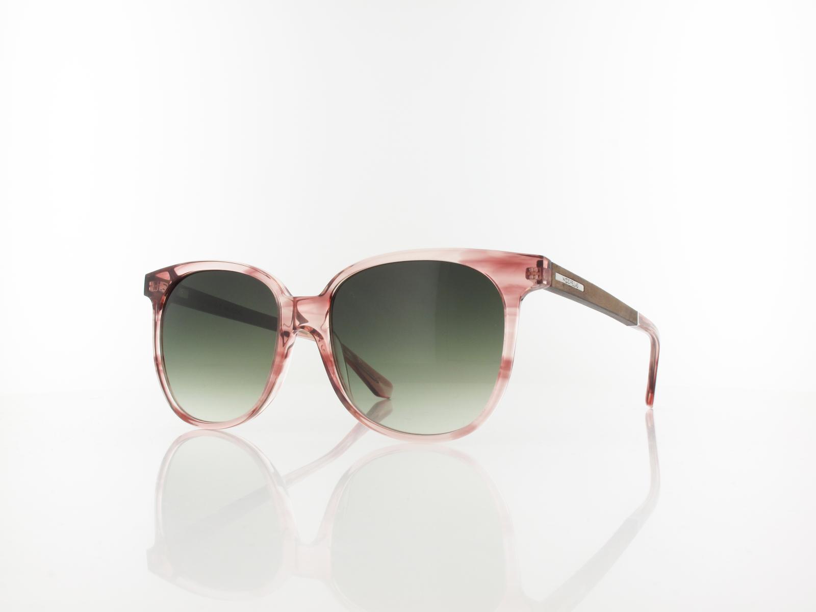Wood Fellas | Moyland 11707 6427 55 | curled smoked rosa / green gradient