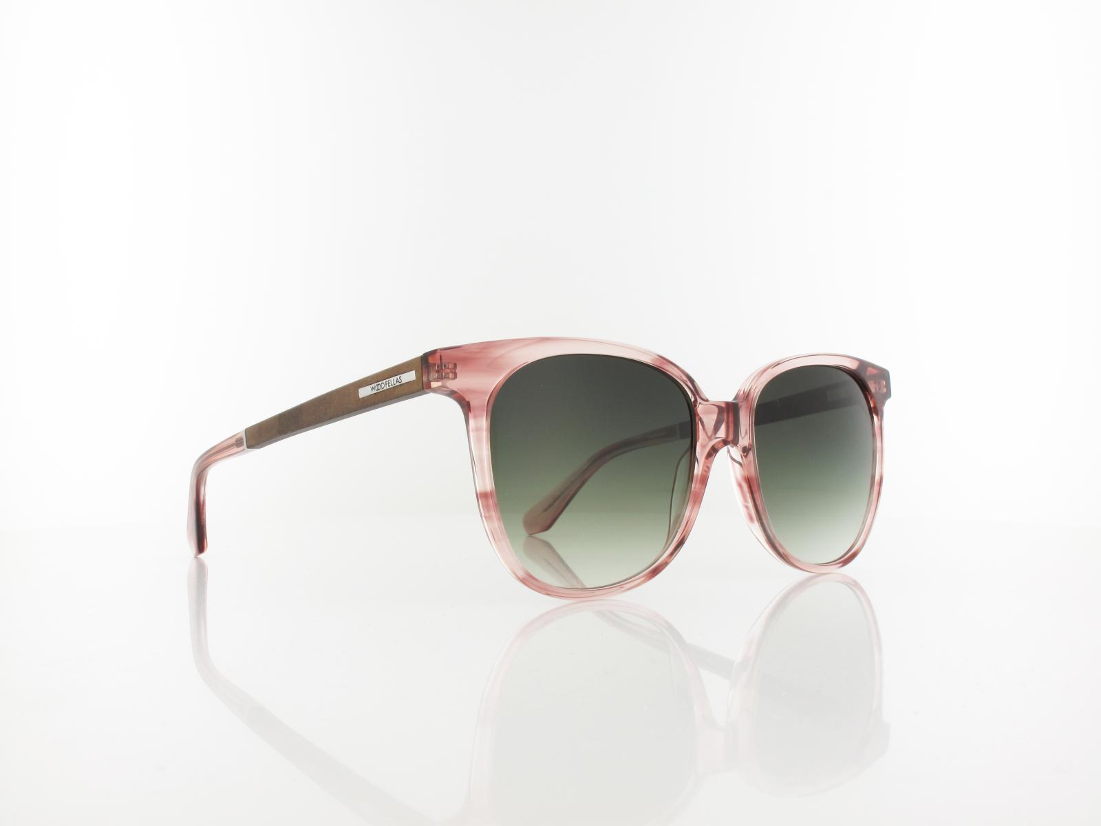Wood Fellas | Moyland 11707 6427 55 | curled smoked rosa / green gradient