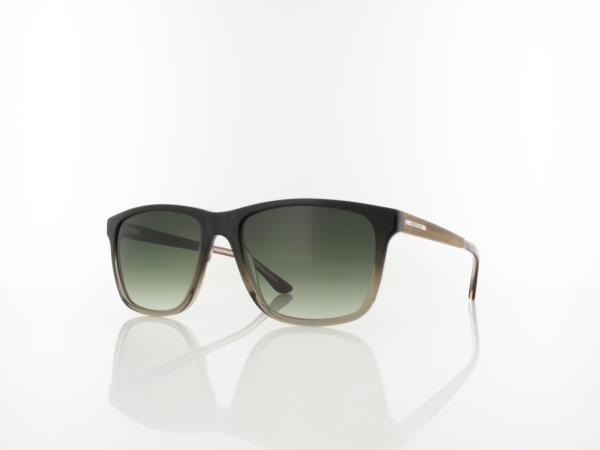 Wood Fellas | Oberhaus 11712 6526 56 | walnut black fade / green gradient
