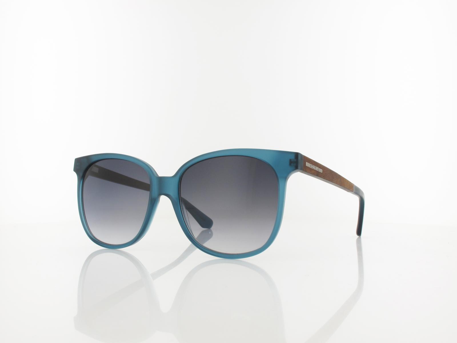 Wood Fellas | Aspect Wood Acetate 11713 6859 55 | curled indigo / grey gradient