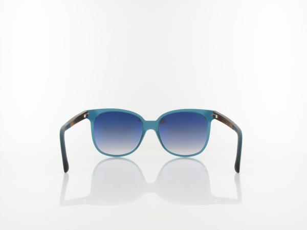Wood Fellas | Aspect Wood Acetate 11713 6859 55 | curled indigo / grey gradient