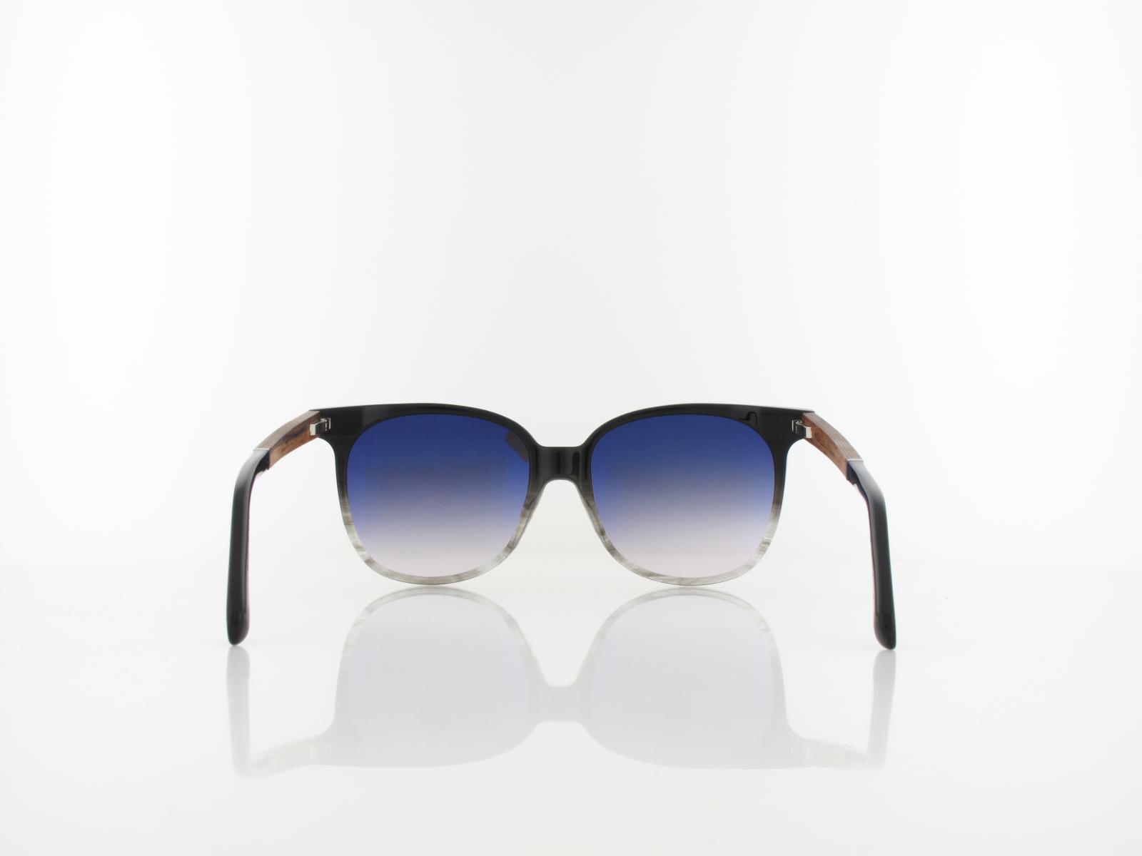 Wood Fellas | Aspect Wood Acetate 11713 6860 55 | macassar black grey / grey gradient