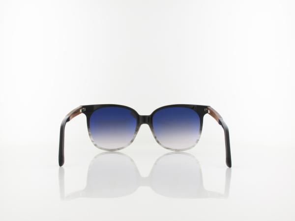Wood Fellas | Aspect Wood Acetate 11713 6860 55 | macassar black grey / grey gradient