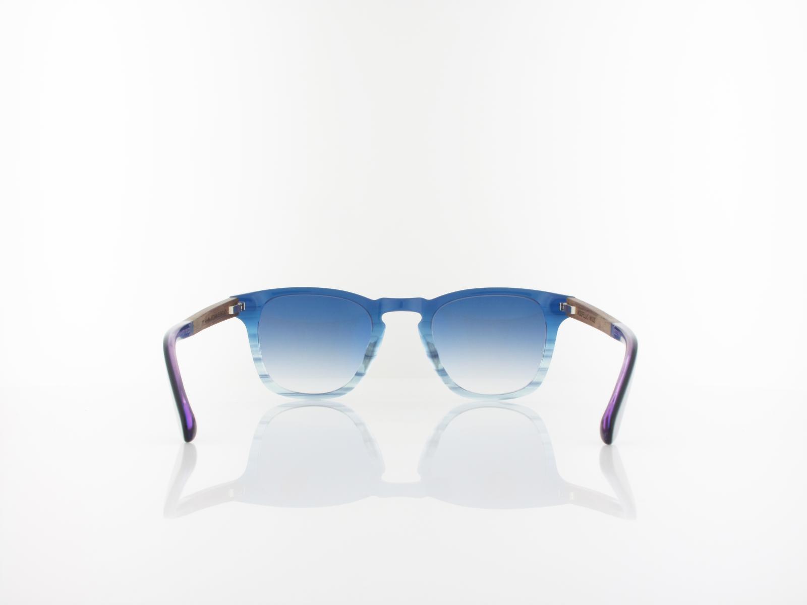 Wood Fellas | Mindset Wood Acetate 11717 6948 48 | walnut blue / grey gradient