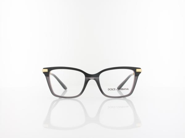 Dolce&Gabbana | DG3345 3246 50 | black transparent black