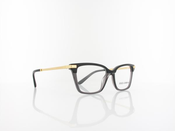 Dolce&Gabbana | DG3345 3246 50 | black transparent black