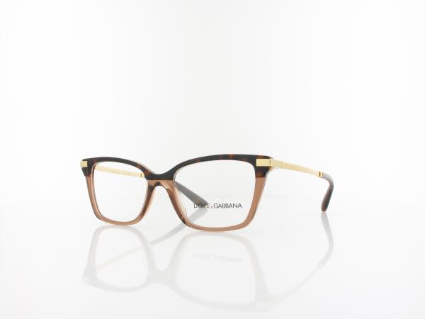 Dolce&Gabbana | DG3345 3256 50 | havana transparent brown