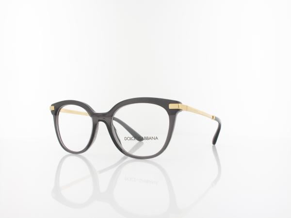 Dolce&Gabbana | DG3346 3246 50 | black transparent black