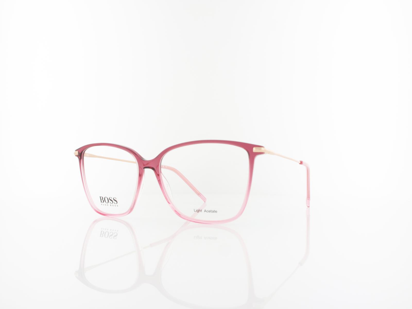 Boss | BOSS 1330 2LN 55 | shaded burgundy pink