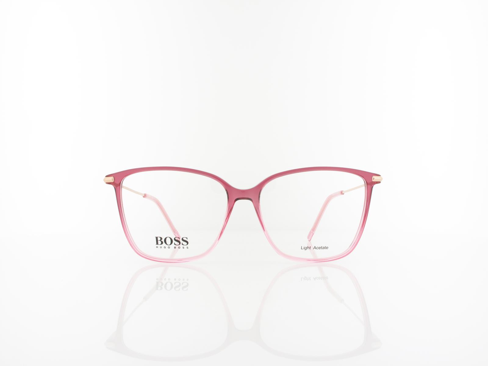Boss | BOSS 1330 2LN 55 | shaded burgundy pink