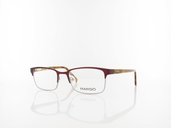 MANGO | MNG669 60 54 | weinrot havanna orange