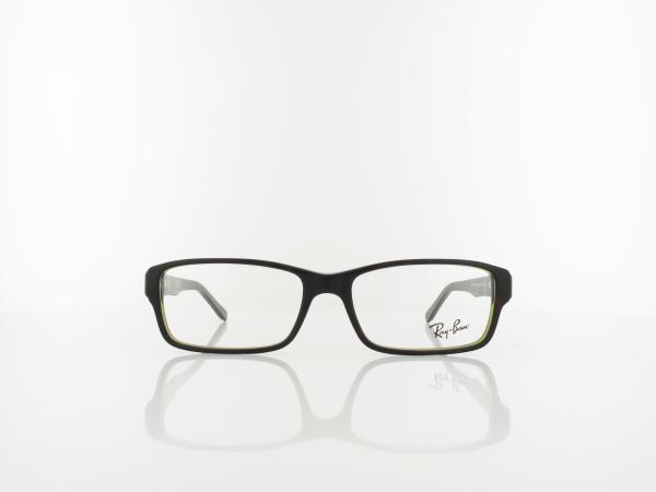 Ray Ban | RX5169 2383 54 | top havana on green transparent