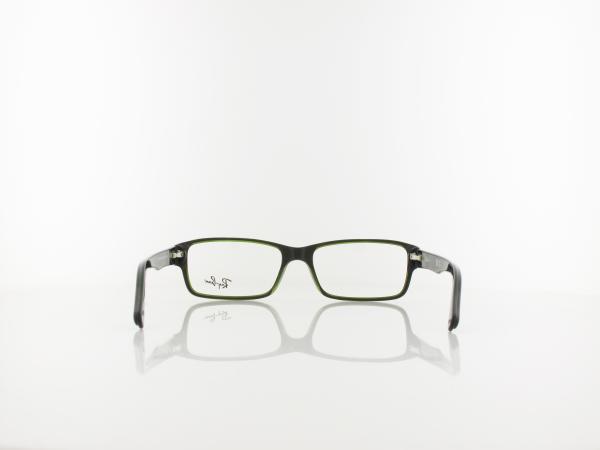 Ray Ban | RX5169 2383 54 | top havana on green transparent