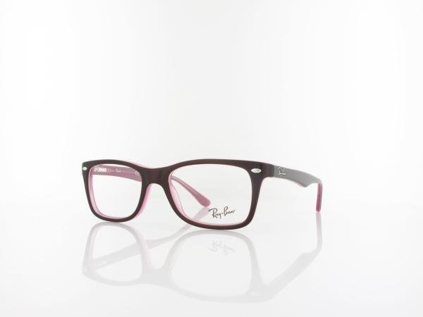 Ray Ban | RX5228 2126 50 | top brown on opal pink