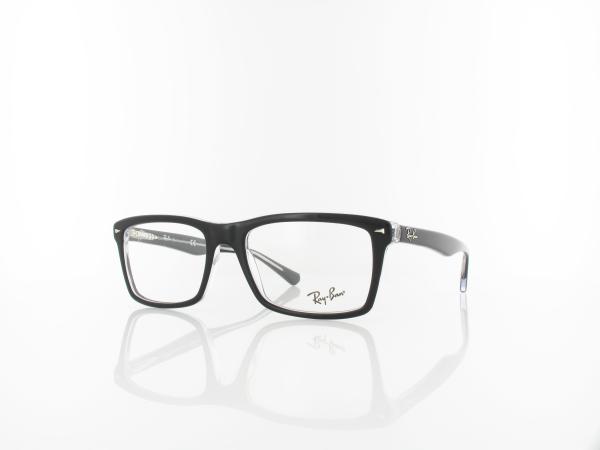 Ray Ban | RX5287 2034 54 | top black on transparent