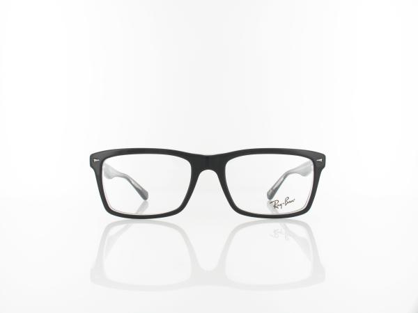 Ray Ban | RX5287 2034 54 | top black on transparent