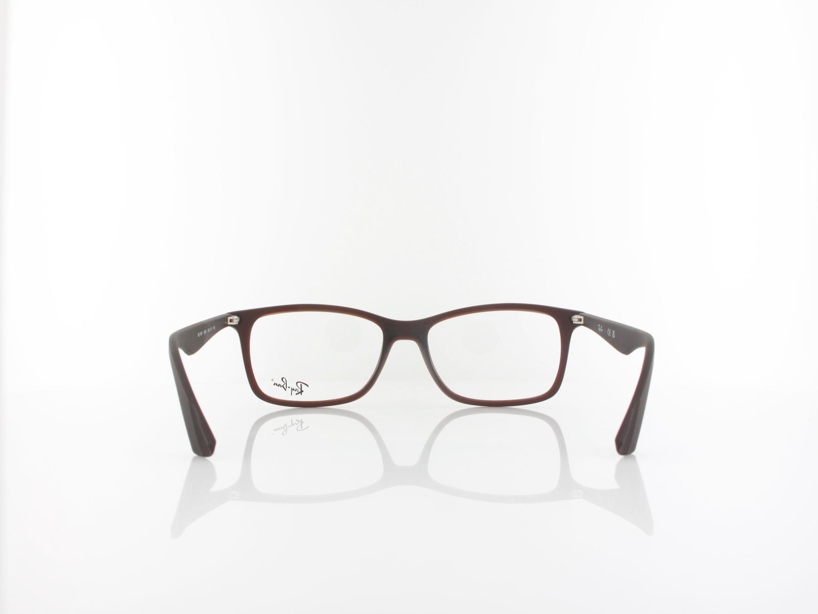 Ray Ban | RX7047 5451 56 | matte transparent brown
