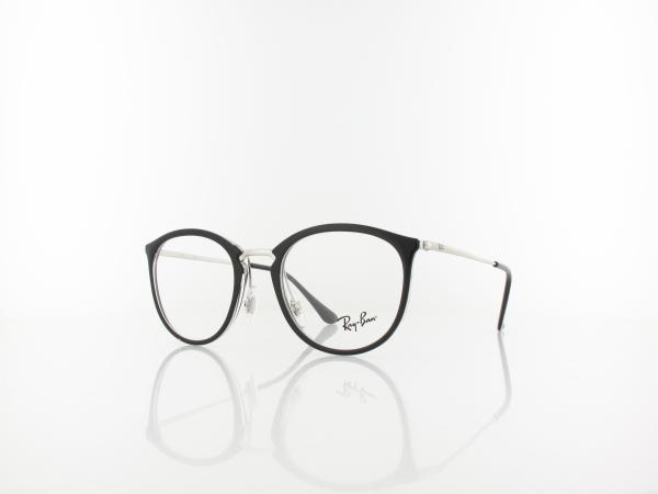 Ray Ban | RX7140 5852 49 | black on transparent