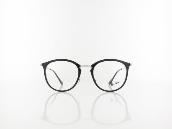 Ray Ban | RX7140 5852 49 | black on transparent