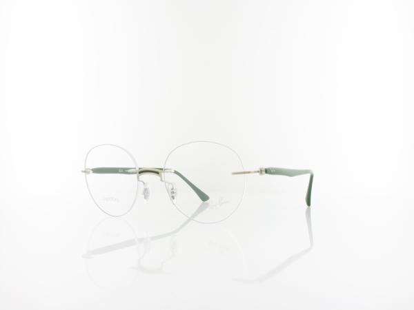 Ray Ban | RX8768 1232 50 | military green on silver