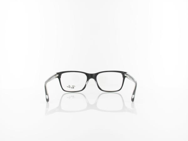 Ray Ban | RY1536 small 3529 48 | top black on transparent