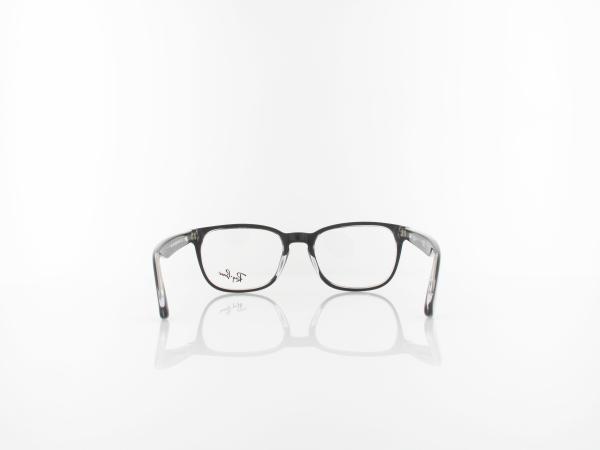 Ray Ban | RY1592 3529 46 | top black on transparent