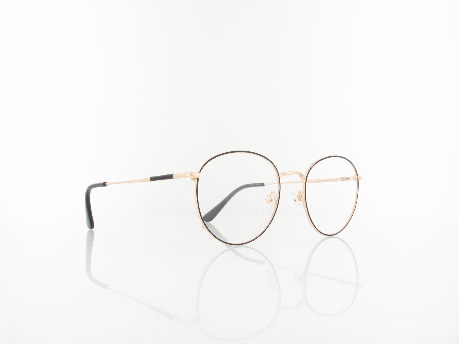 Brilando | 901 A 52 | rosegold matt schwarz