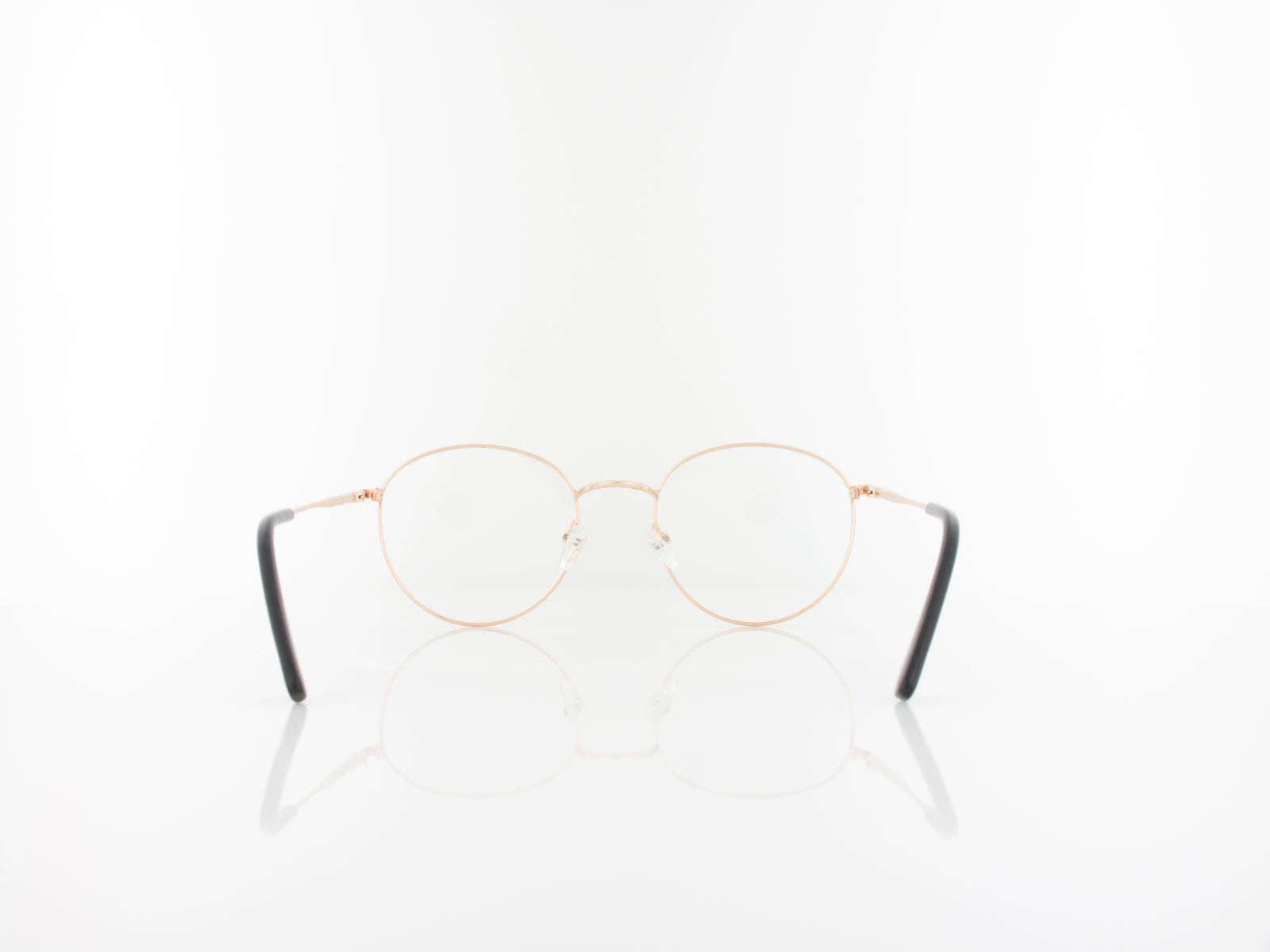 Brilando | 901 A 52 | rosegold matt schwarz