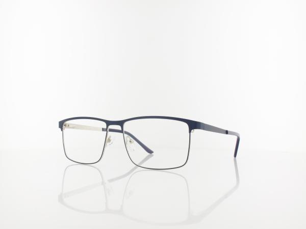 Brilando | 910 C 55 | matt dark blue silver