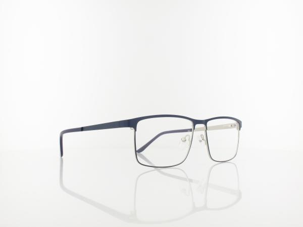 Brilando | 910 C 55 | matt dark blue silver