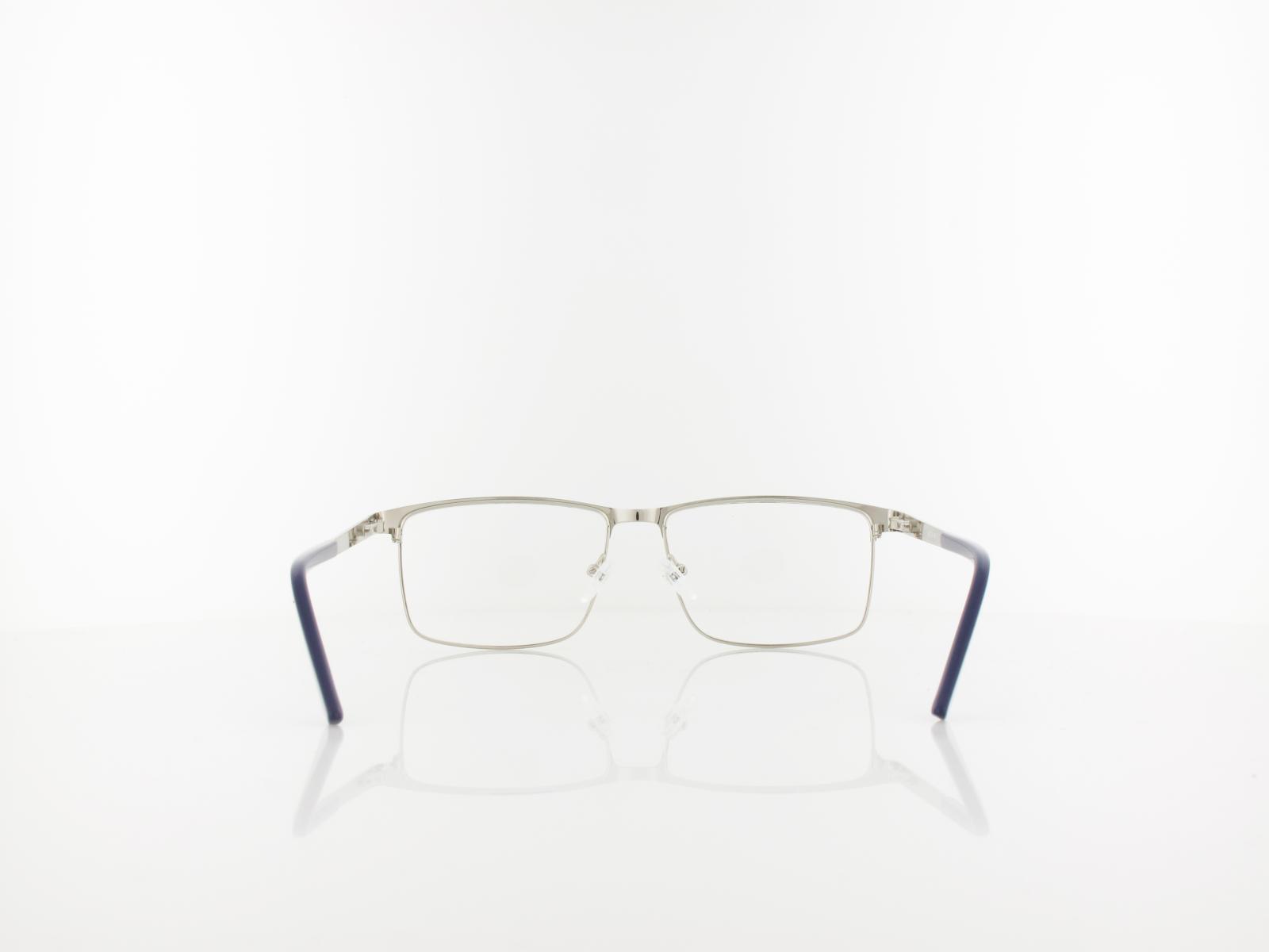Brilando | 910 C 55 | matt dark blue silver