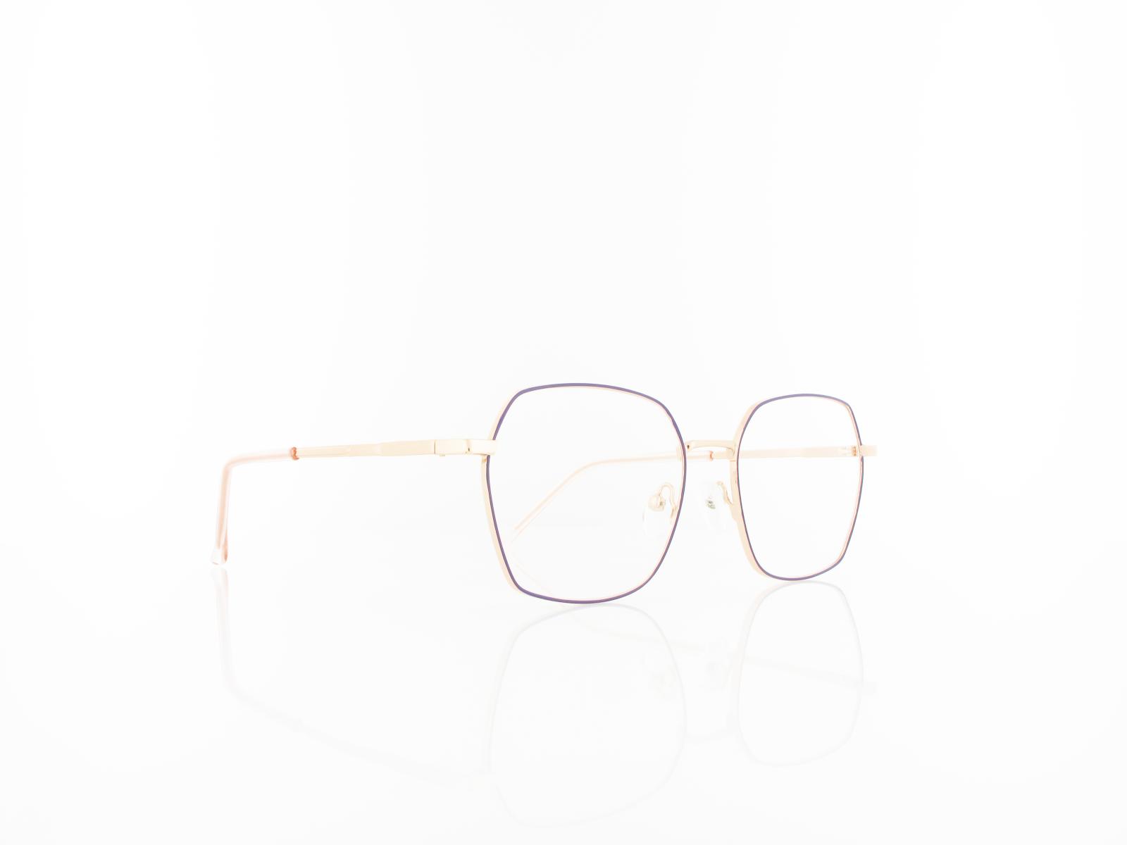 Brilando | 913 A 53 | rosegold purpurrot