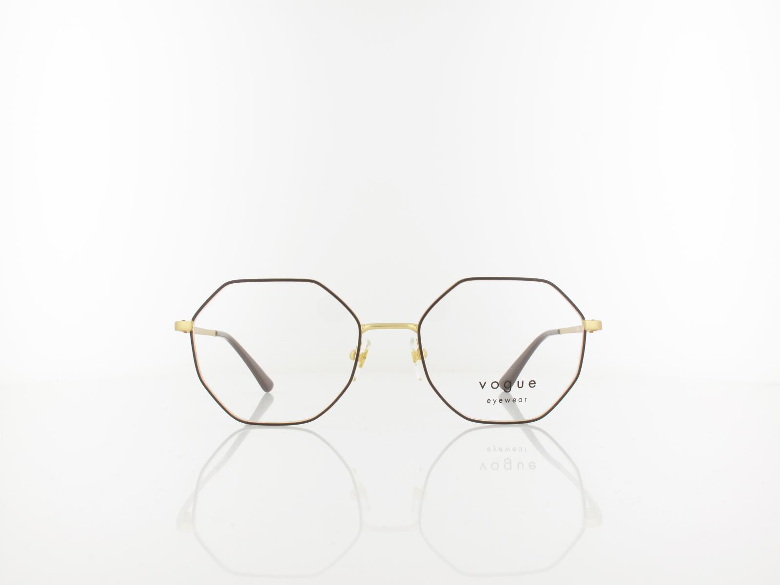 Vogue eyewear | VO4094 997 52 | top brown pale gold
