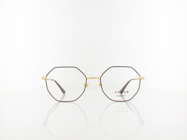 Vogue eyewear | VO4094 997 52 | top brown pale gold