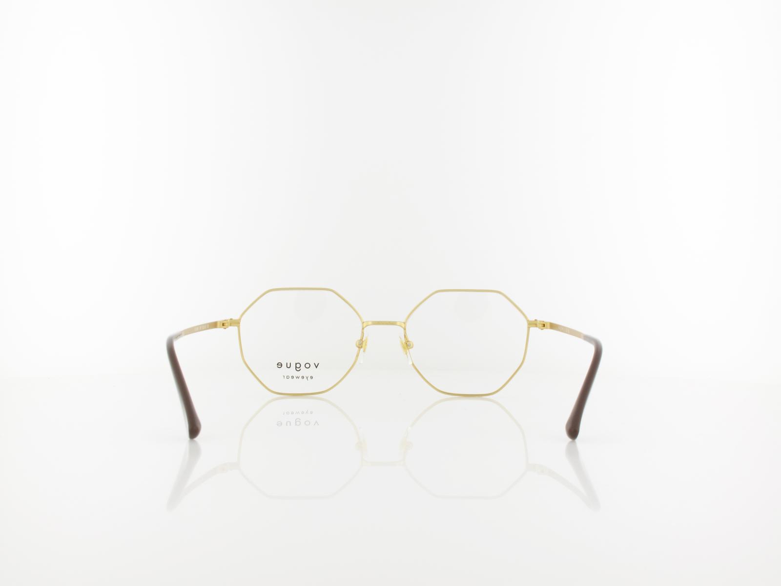 Vogue eyewear | VO4094 997 52 | top brown pale gold