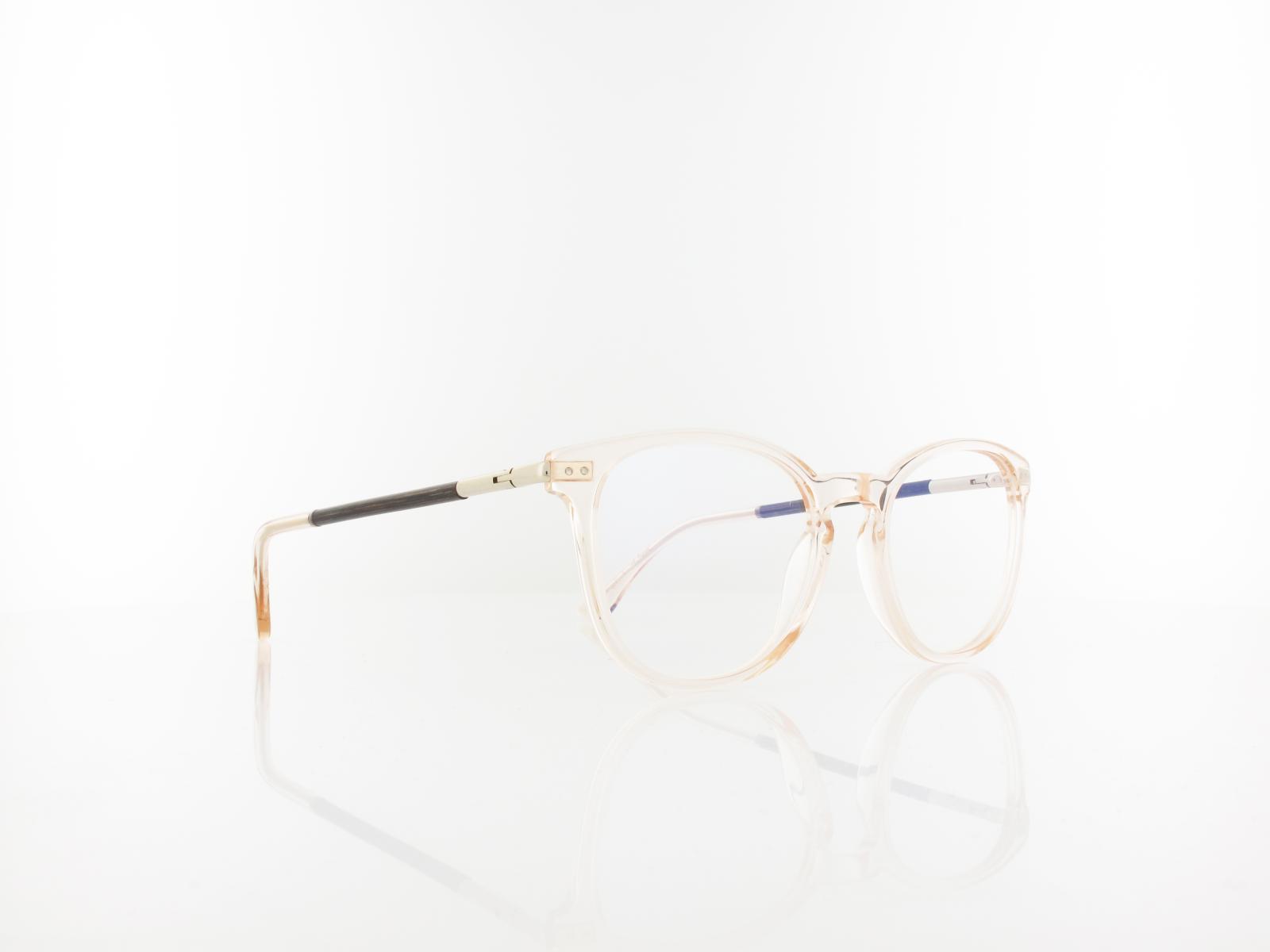 Wood Fellas | Pfersee Wood Acetate 11002 6294 50 | curled crystal gold
