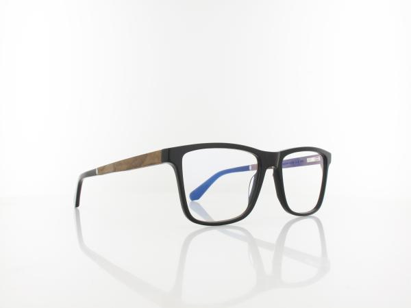 Wood Fellas | Wildenwart Wood Acetate 11003 6296 56 | curled polished black