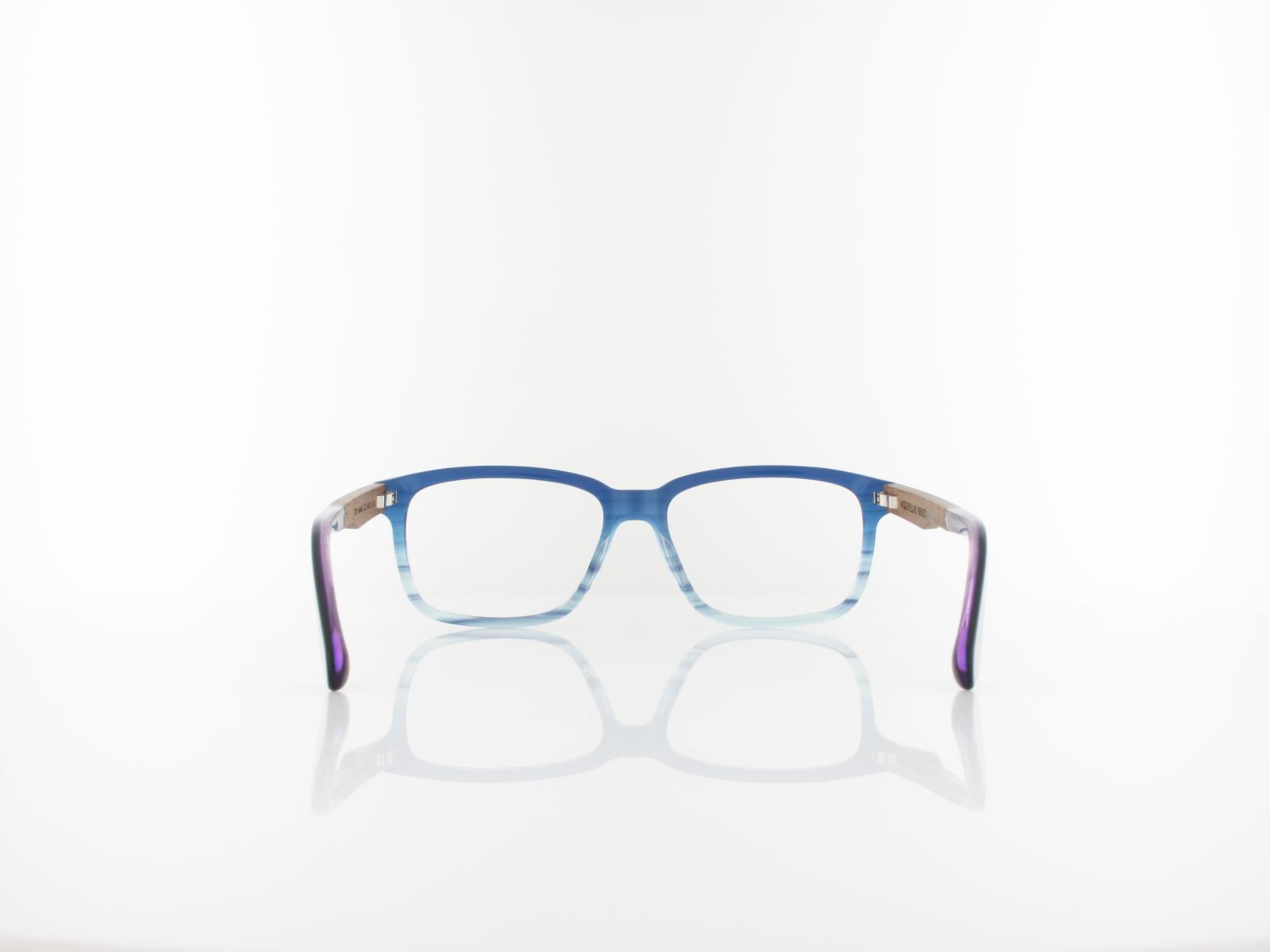 Wood Fellas | Reflect Wood Acetate 11039 6965 53 | walnut blue