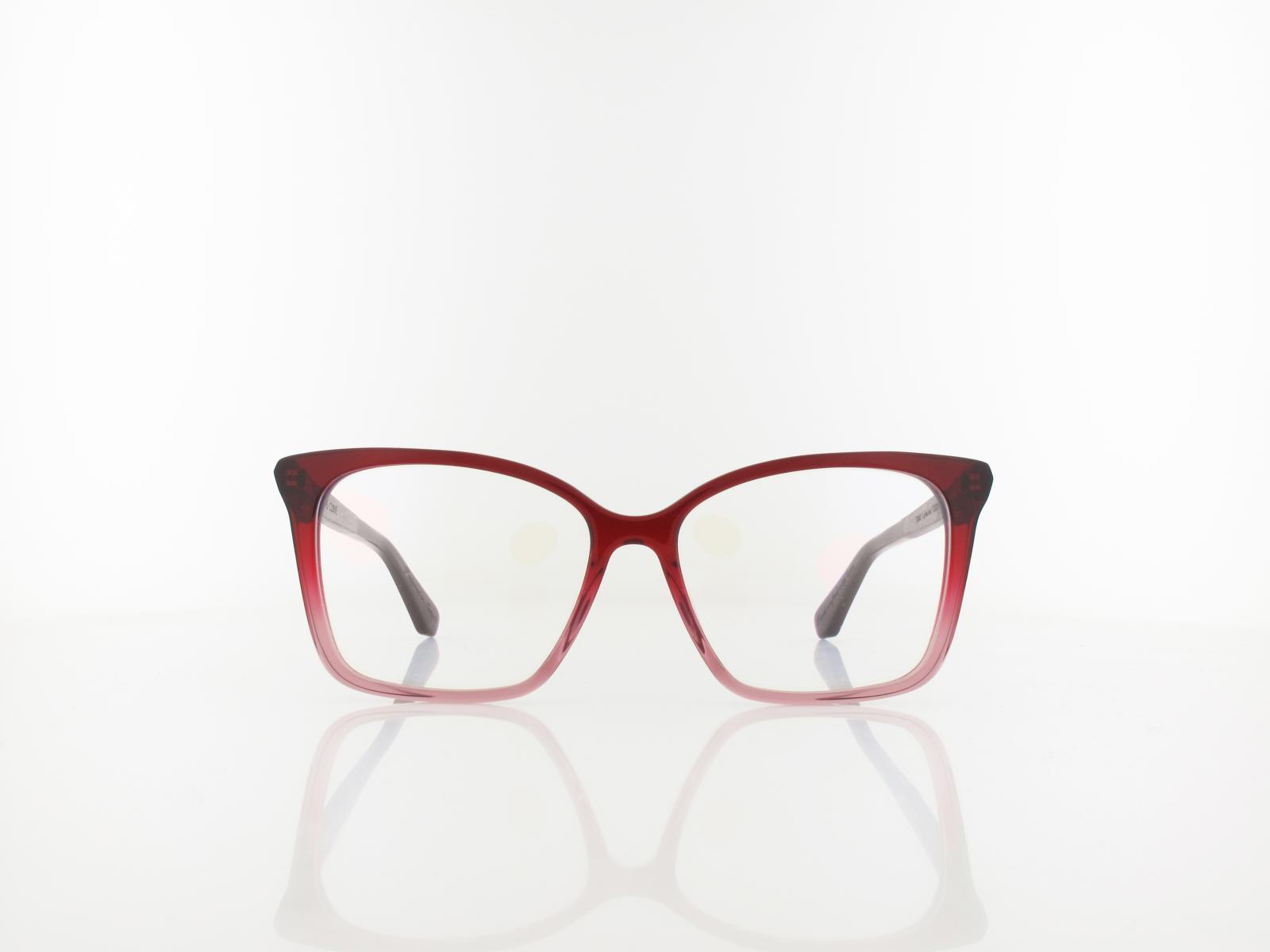 Wood Fellas | Curve Wood Acetate 11042 7043 53 | curled red