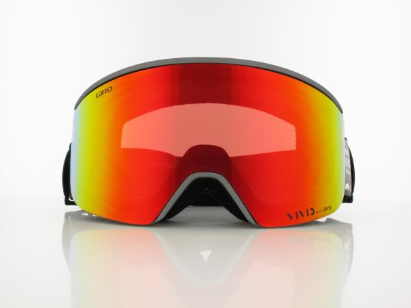 Giro | AXIS 016 | grey wordmark / vivid ember - vivid infrared