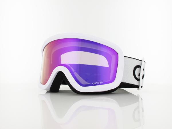 Giro | CHICO 2.0 002 | white zoom / amber pink