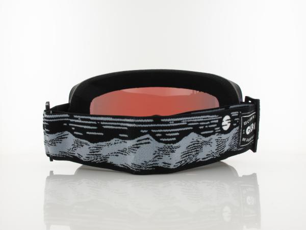 Giro | CONTOUR 013 | black & white landscape / vivid ember - vivid infrared