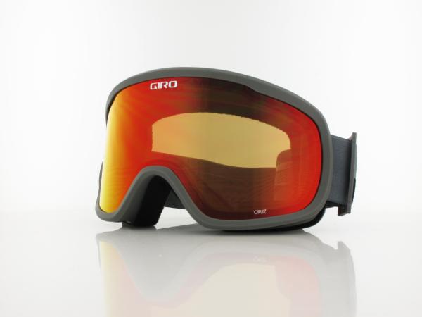 Giro | CRUZ 009 | grey wordmark / amber scarlet