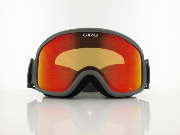 Giro | CRUZ 009 | grey wordmark / amber scarlet