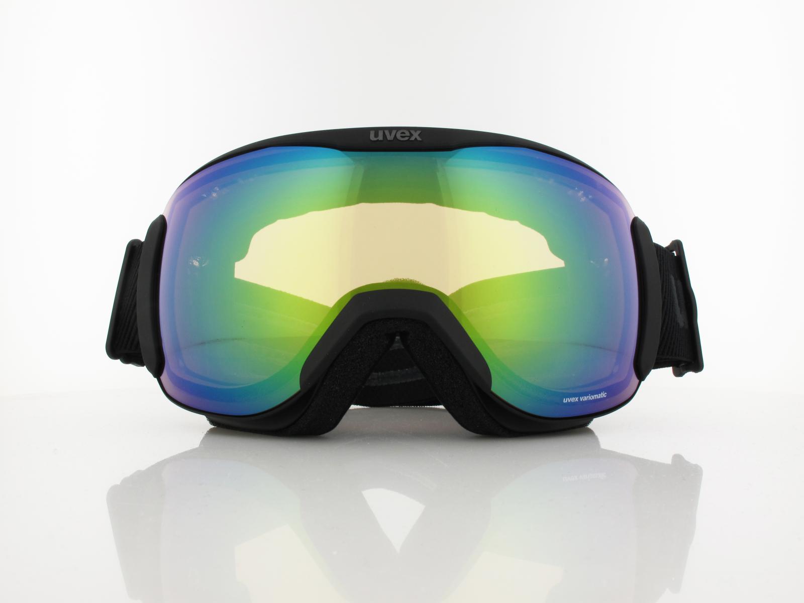 UVEX | downhill 2100 V S550391 2130 | black mat / DL litemirror green variomati