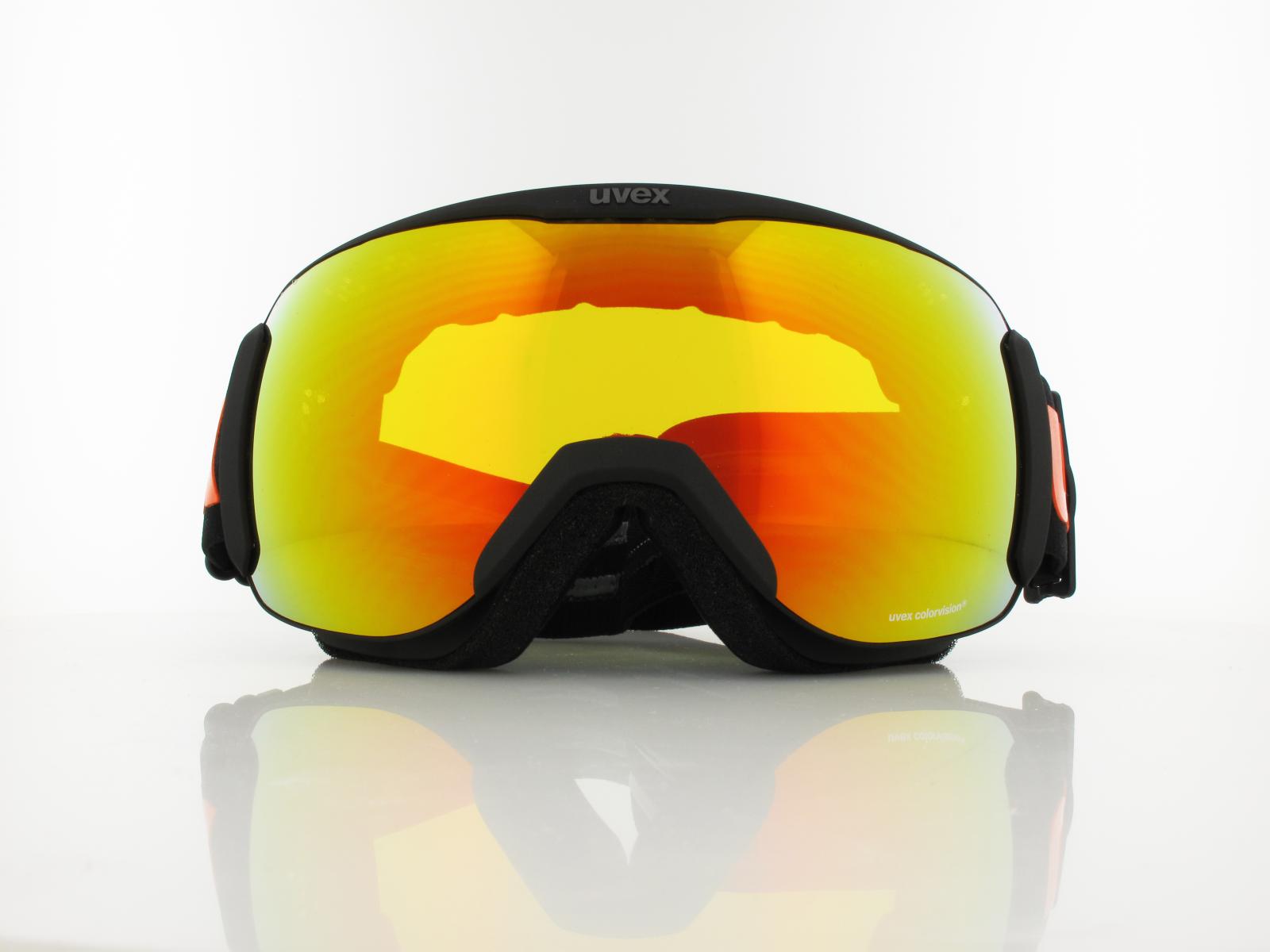 UVEX | downhill 2100 CV S550392 2430 | black mat / mirror orange Colorvision