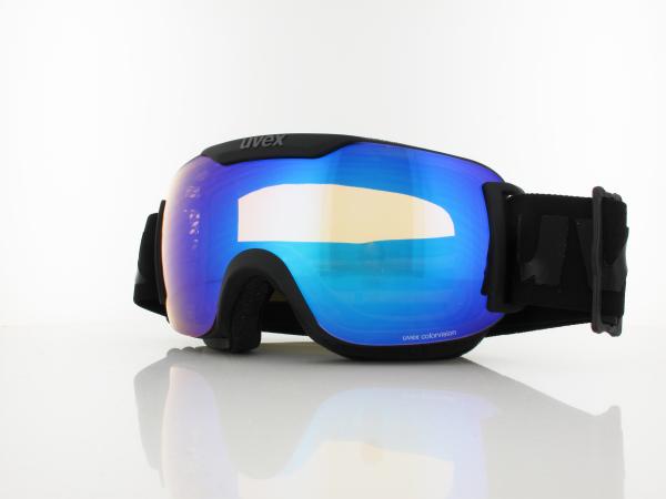 UVEX | downhill 2000 S CV S550447 2130 | black mat / SL colorvision mirror blue